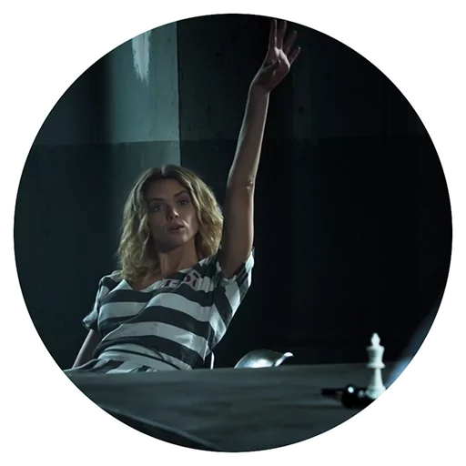 🙋‍♀ Стикер «Gotham. Barbara Kean» для Telegram