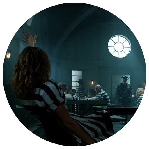 🙋‍♀ Стикер «Gotham. Barbara Kean» для Telegram