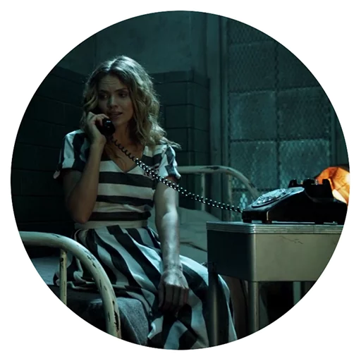 😥 Стикер «Gotham. Barbara Kean» для Telegram