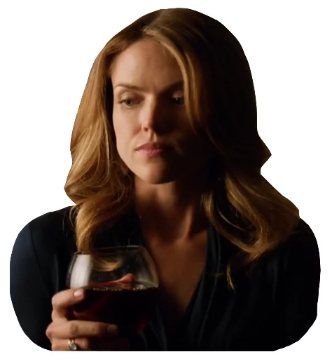 🍷 Стикер «Gotham. Barbara Kean» для Telegram