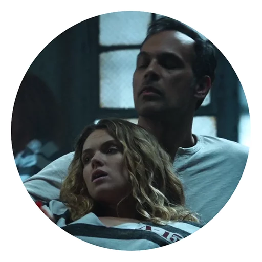 😒 Стикер «Gotham. Barbara Kean» для Telegram