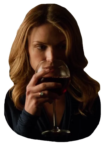 🍷 Стикер «Gotham. Barbara Kean» для Telegram