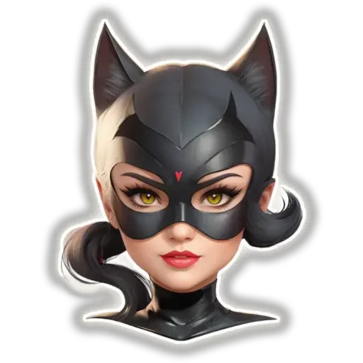 🦇 Стикер «GOTHAM CITY SIRENS» для Telegram