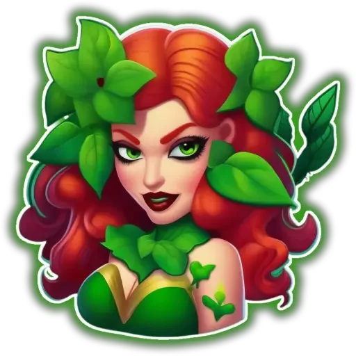 🦇 Стикер «GOTHAM CITY SIRENS» для Telegram