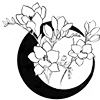 Стикер 46 🩸🌙🪦✝️⚰️🧃👁🌙💀✨