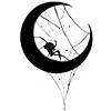 Стикер 41 🩸🌙🪦✝️⚰️🧃👁🌙💀✨