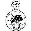 Стикер 55 🩸🌙🪦✝️⚰️🧃👁🌙💀✨