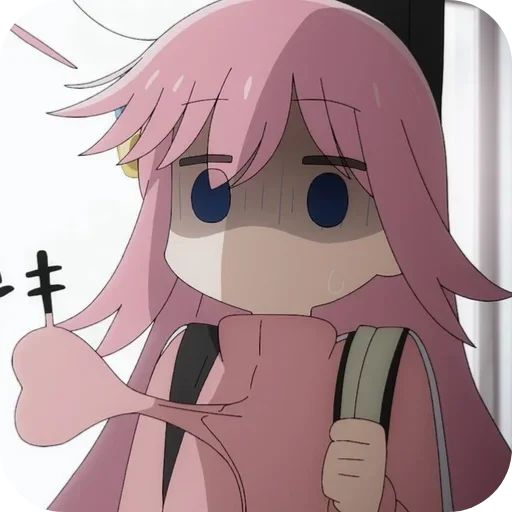 😶 Стикер «Hitori Gotou» для Telegram
