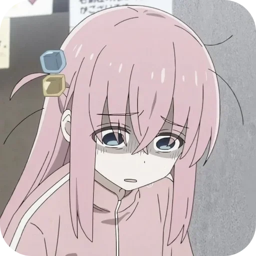 😨 Стикер «Hitori Gotou» для Telegram