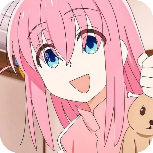😃 Стикер «Hitori Gotou» для Telegram