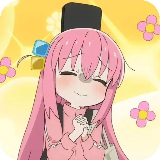 😊 Стикер «Hitori Gotou» для Telegram