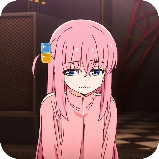😔 Стикер «Hitori Gotou» для Telegram