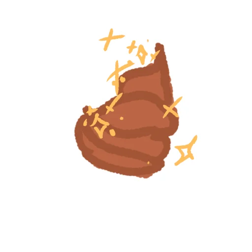 💩 Стикер «• говно фу •» для Telegram