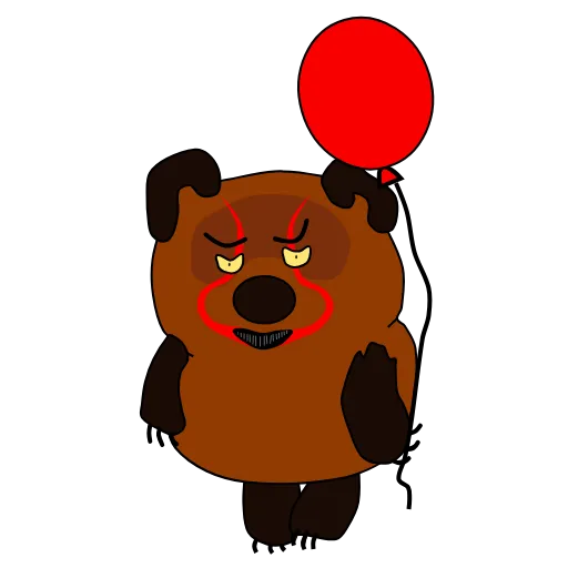 🐻 Стикер «Sad Humor» для Telegram