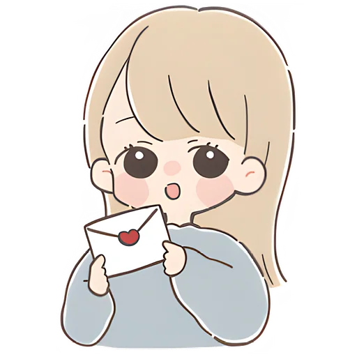 💌 Стикер «Говорящая тян» для Telegram