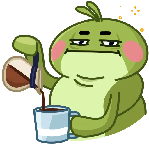😪 Эмодзи «Greenleaf Greg» для Telegram