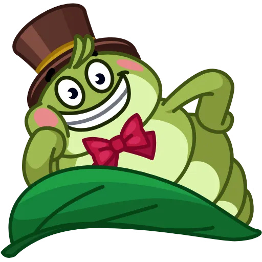 😁 Эмодзи «Greenleaf Greg» для Telegram