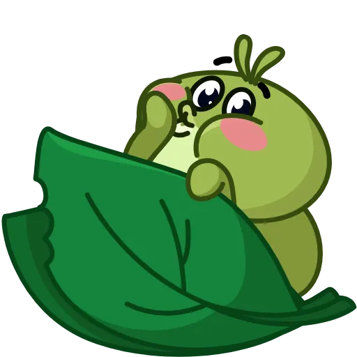 😘 Эмодзи «Greenleaf Greg» для Telegram