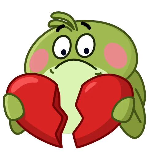 💔 Эмодзи «Greenleaf Greg» для Telegram