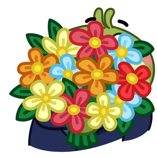 💐 Эмодзи «Greenleaf Greg» для Telegram
