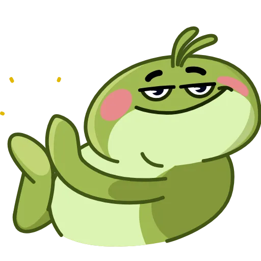 👏 Эмодзи «Greenleaf Greg» для Telegram