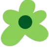 Стикер 25 Green ᵇʸ