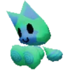 Стикер 10 Green ᵇʸ