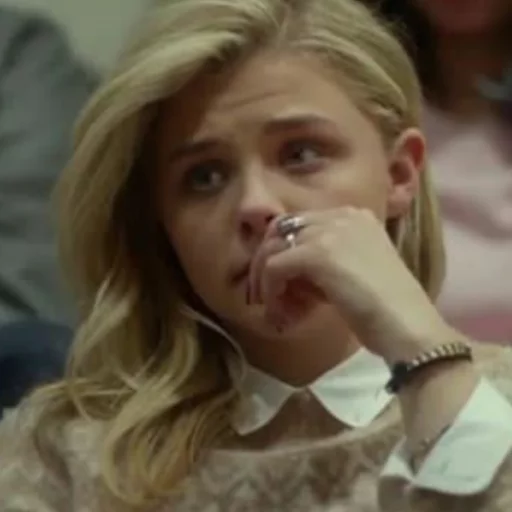 🥤 Стикер «- Chloë Moretz» для Telegram
