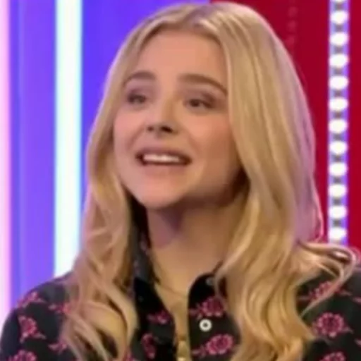 🥤 Стикер «- Chloë Moretz» для Telegram