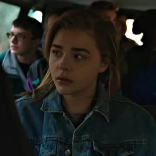 🥤 Стикер «- Chloë Moretz» для Telegram