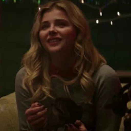 🥤 Стикер «- Chloë Moretz» для Telegram