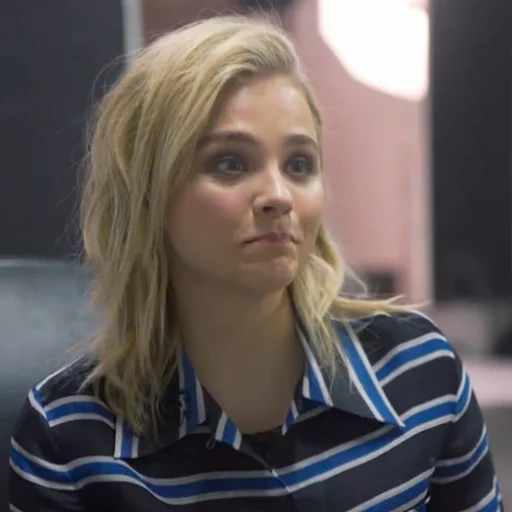 🥤 Стикер «- Chloë Moretz» для Telegram