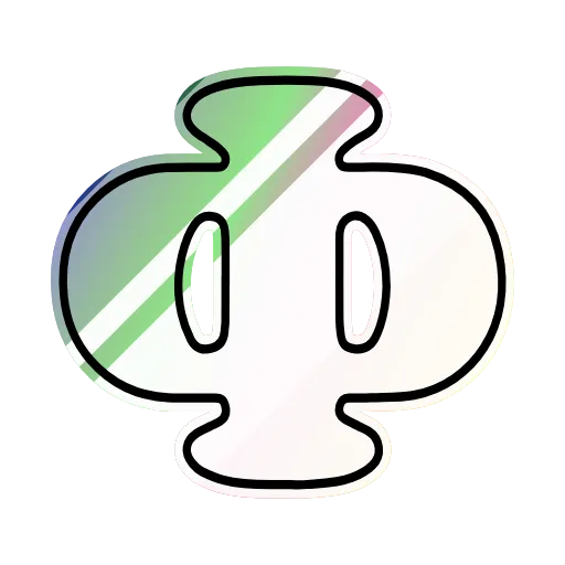 Стикер 23 Gradient