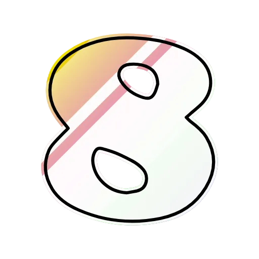 Стикер 45 Gradient