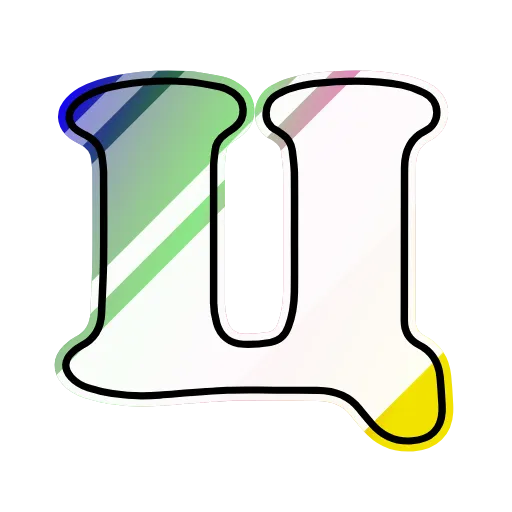 Стикер 25 Gradient