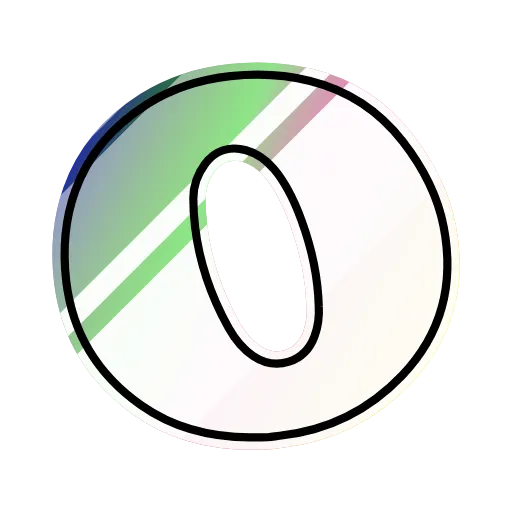 Стикер 17 Gradient