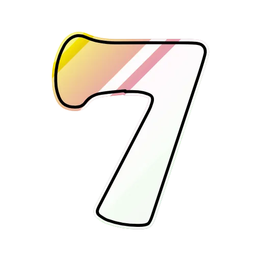 Стикер 44 Gradient