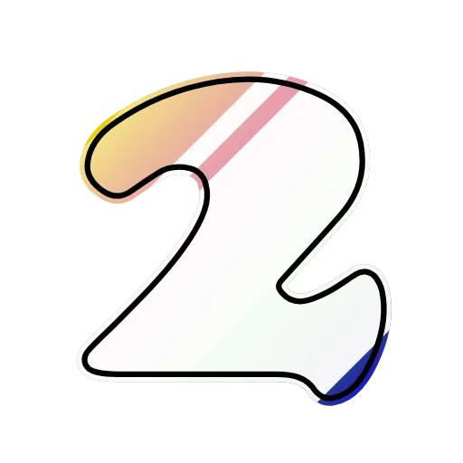 Стикер 39 Gradient