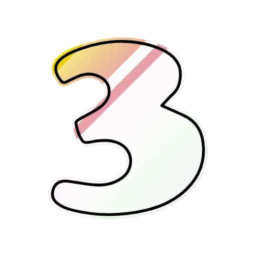 Стикер 40 Gradient