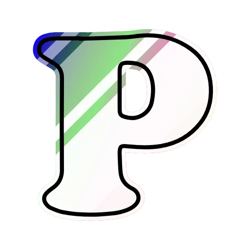 Стикер 19 Gradient