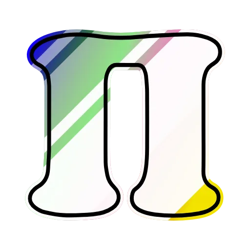 Стикер 18 Gradient