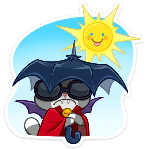 ☀️ Стикер «Граф» для Telegram