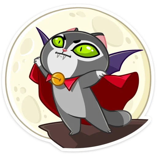 🌖 Стикер «Граф» для Telegram