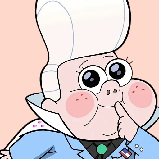 🥺 Стикер «Gravity falls Fadel» для Telegram
