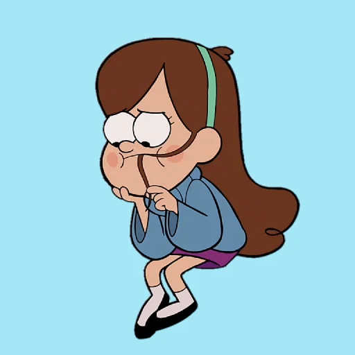😔 Стикер «Gravity falls Fadel» для Telegram