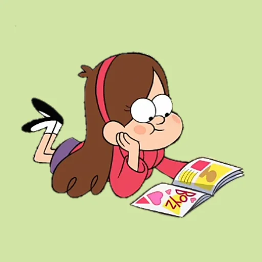 📖 Стикер «Gravity falls Fadel» для Telegram