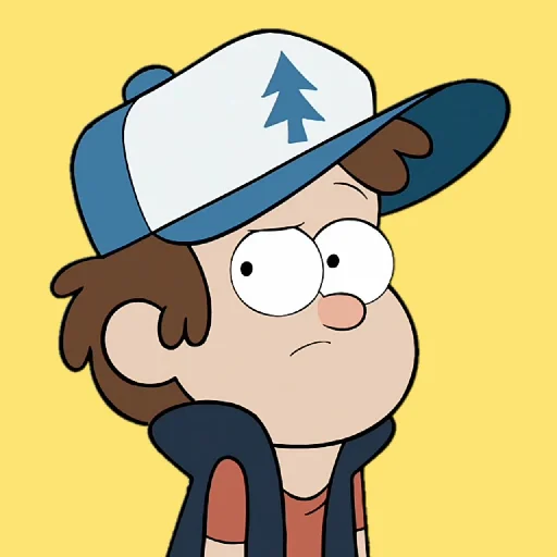 🤔 Стикер «Gravity falls Fadel» для Telegram