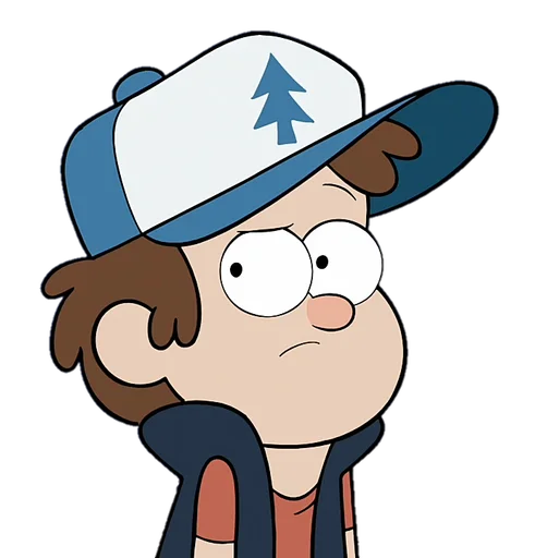 😐 Стикер «Gravity falls Fadel» для Telegram