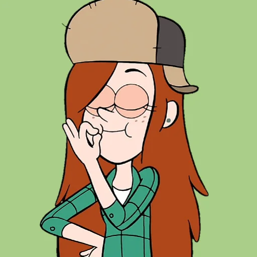 🤐 Стикер «Gravity falls Fadel» для Telegram