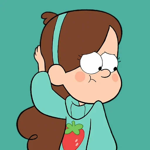 😓 Стикер «Gravity falls Fadel» для Telegram